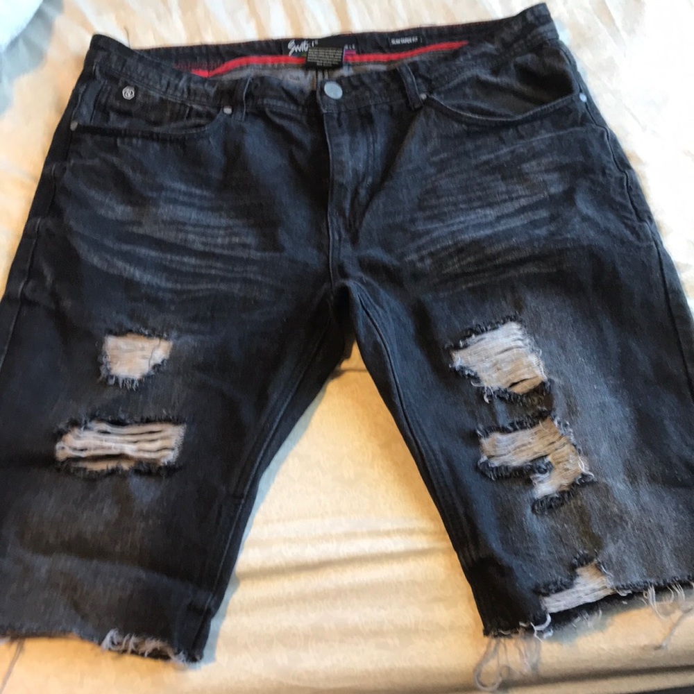 COPY - Switch shorts self cut slim taper 38 Waist